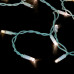 Морозостойкая мерцающая гирлянда "Бахрома" 190 тёплых белых светодиодов