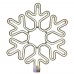 Фигура из светового шнура неон-лайт "Снежинка"