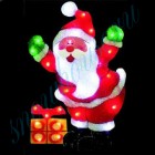 Световое панно "Санта-Клаус с подарком" со светодиодами PKQE07SW22/1