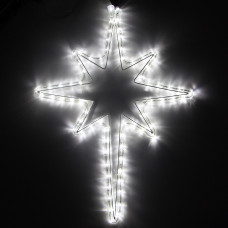 Фигура из дюралайта Рождественская звезда RL-90-BS-W